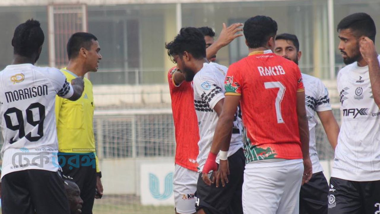 কিংস-মোহামেডান ম্যাচে জেতেনি কেউ