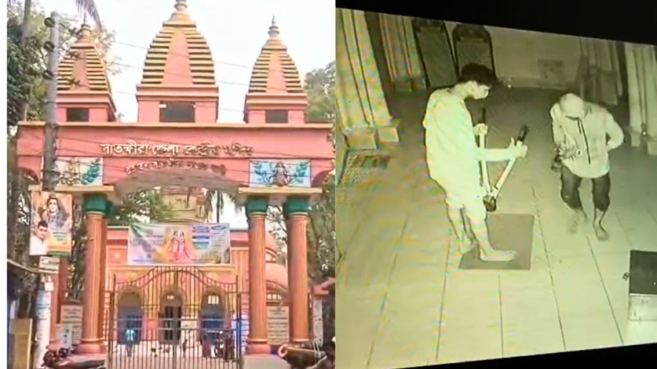 সাতক্ষীরায় মন্দিরে দুঃসাহসিক চুরি, স্বর্ণালংকারসহ ১৮ লাখ টাকার মালামাল লুট