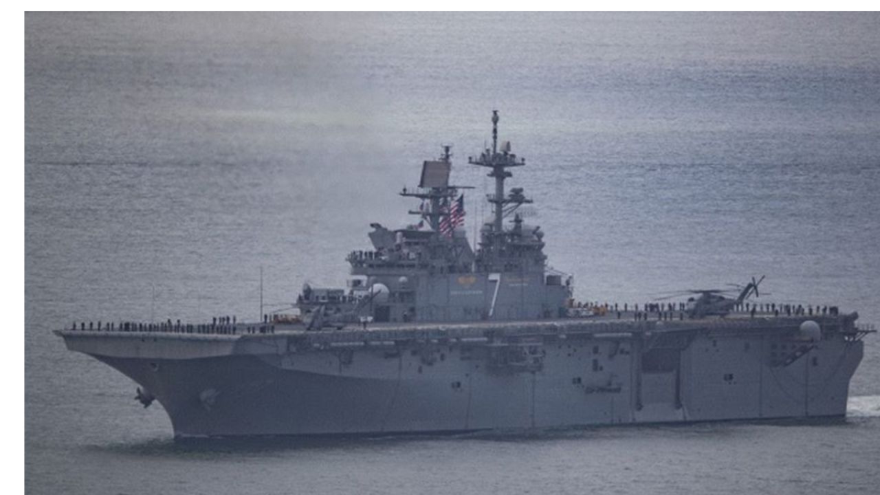 ‘উভচর’ যুদ্ধজাহাজ নিয়ে মধ্যপ্রাচ্যের পথে ২৫০০ মার্কিন সেনা