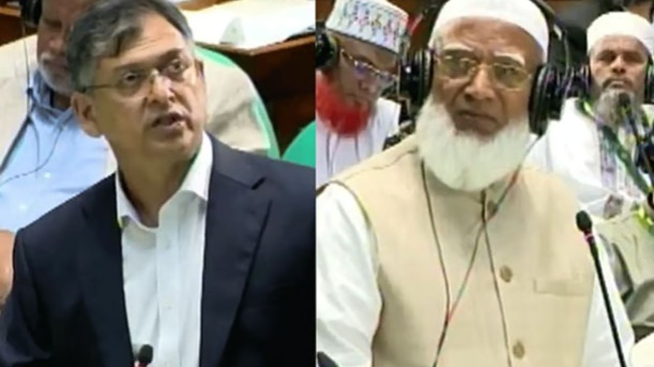 সংসদে বিতর্কে জড়ালেন স্বরাষ্ট্রমন্ত্রী ও জামায়াত আমির