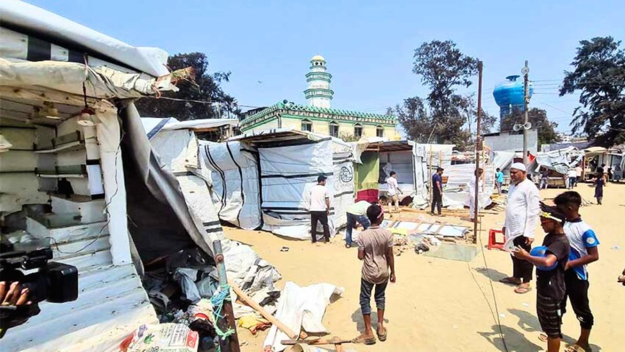 কক্সবাজার সমুদ্র সৈকতে উচ্ছেদ অভিযান, সরানো হলো ৬ শতাধিক স্থাপনা