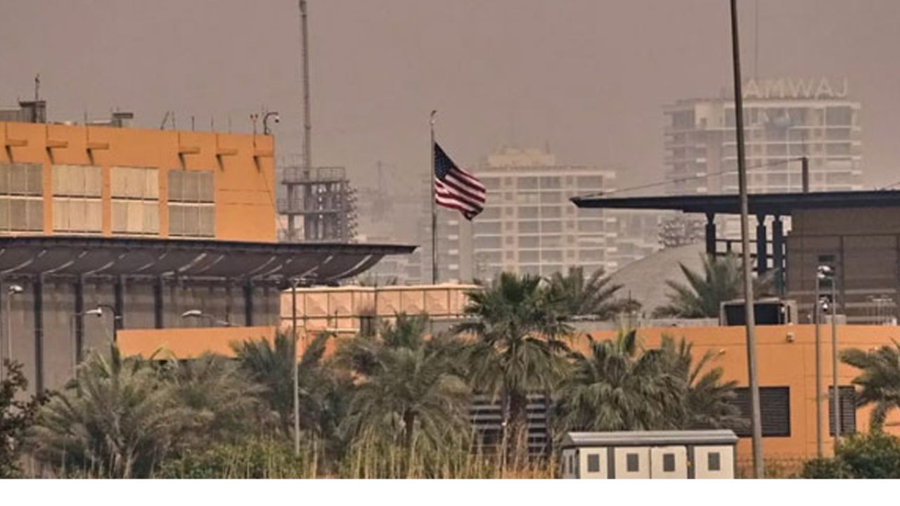 বাগদাদে মার্কিন দূতাবাসে বড় ধরনের রকেট ও ড্রোন হামলা