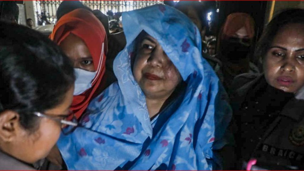 সাবেক স্পিকার শিরীন শারমিন চৌধুরী কারাগারে