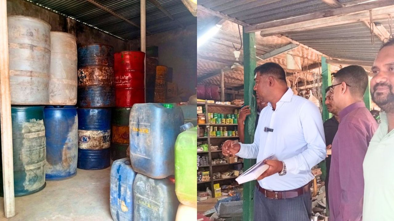 মানিকগঞ্জে বেশি দামে জ্বালানি তেল বিক্রি, ২ ব্যবসায়ীকে জরিমানা