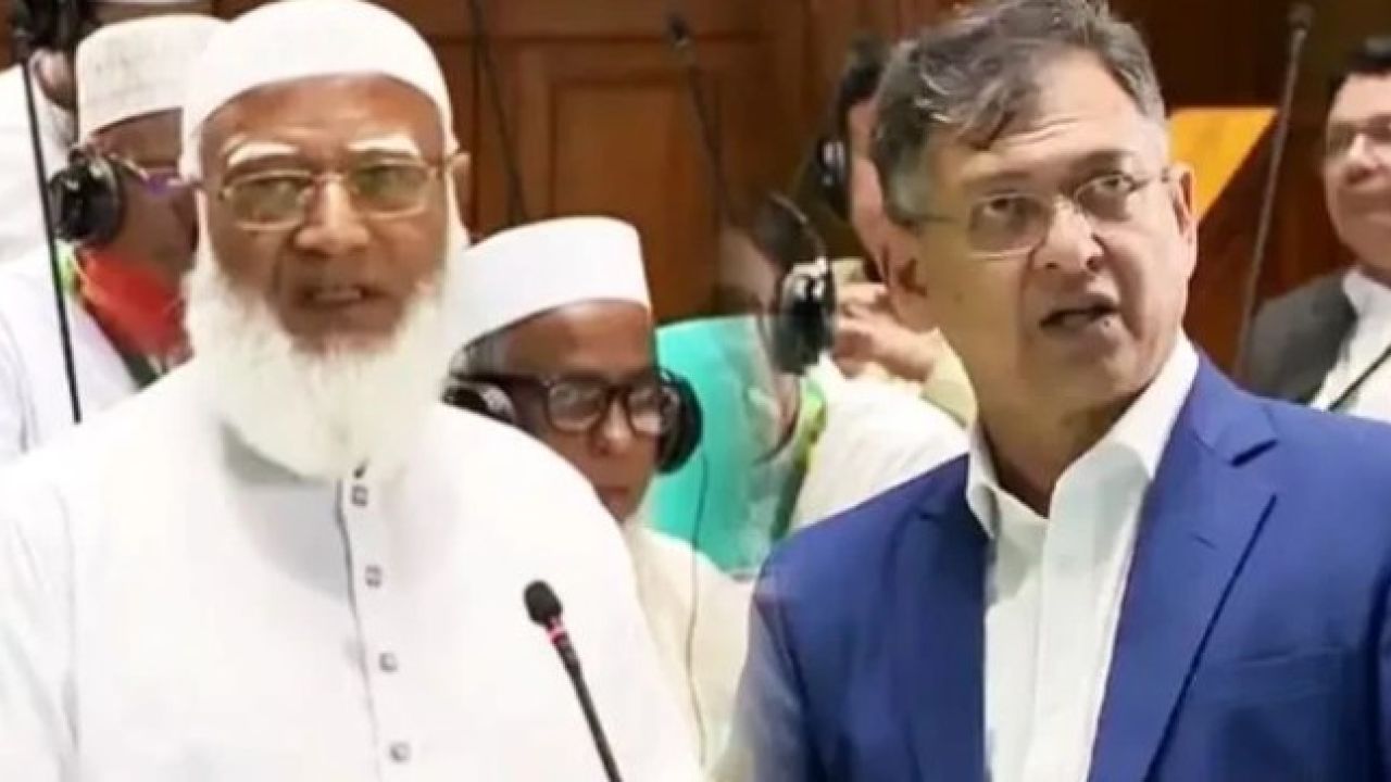 সংসদে বিরোধীদলীয় নেতা ও স্বরাষ্ট্রমন্ত্রীর পাল্টাপাল্টি বক্তব্য