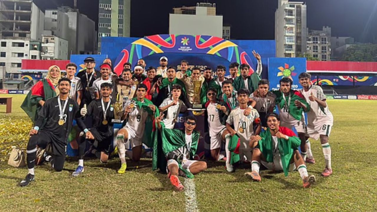 ভারতকে হারিয়ে সাফের চ্যাম্পিয়ন বাংলাদেশ