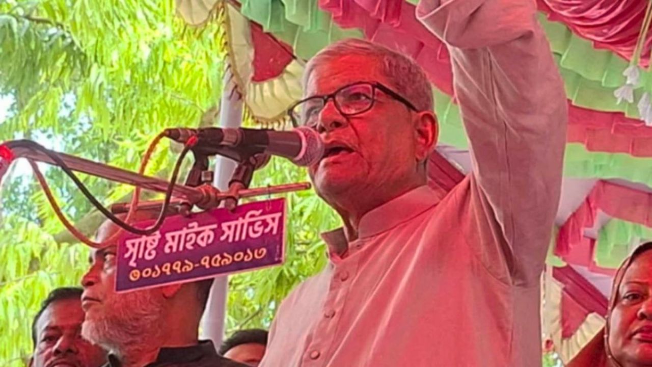 শেখ মুজিবুর রহমানের নির্দেশে মুক্তিযুদ্ধ সংঘটিত হয়নি : মির্জা ফখরুল