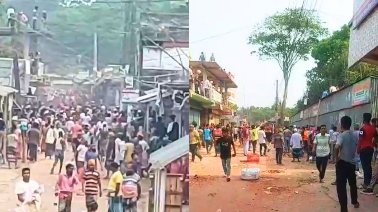 ফরিদপুরে ফুটবলের মাইকিং নিয়ে ৬ গ্রামের সংঘর্ষে আহত ১০০