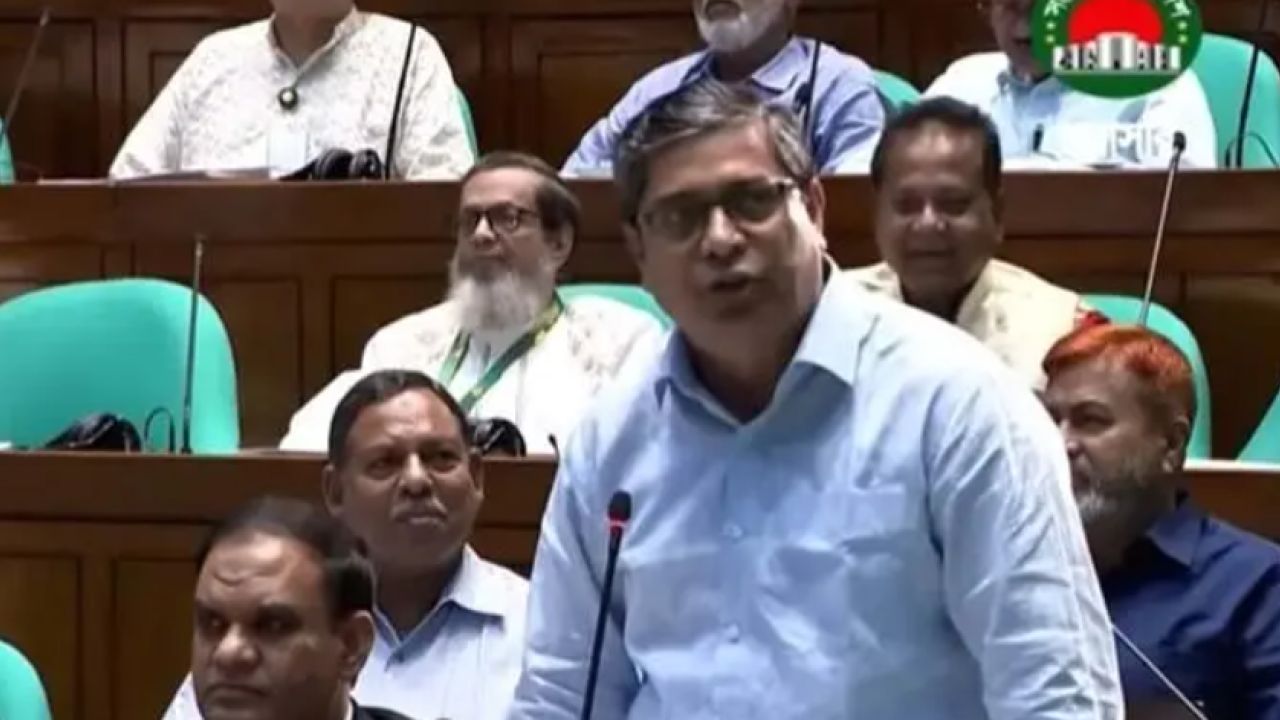 বিরোধী দলীয় সংসদ সদস্যদের হইচই-প্রতিবাদের মুখে প্রতিমন্ত্রী শাহে আলম