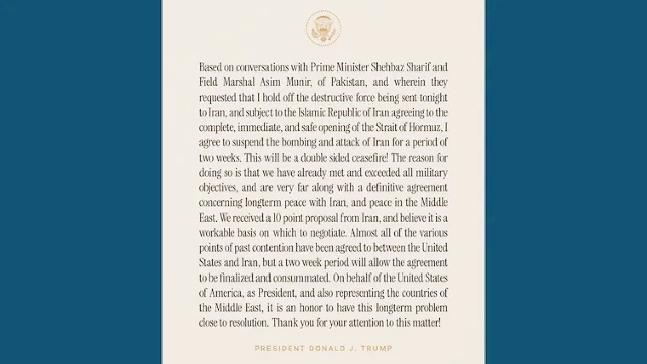 হুমকির পর যুদ্ধবিরতিতে সম্মত ট্রাম্প