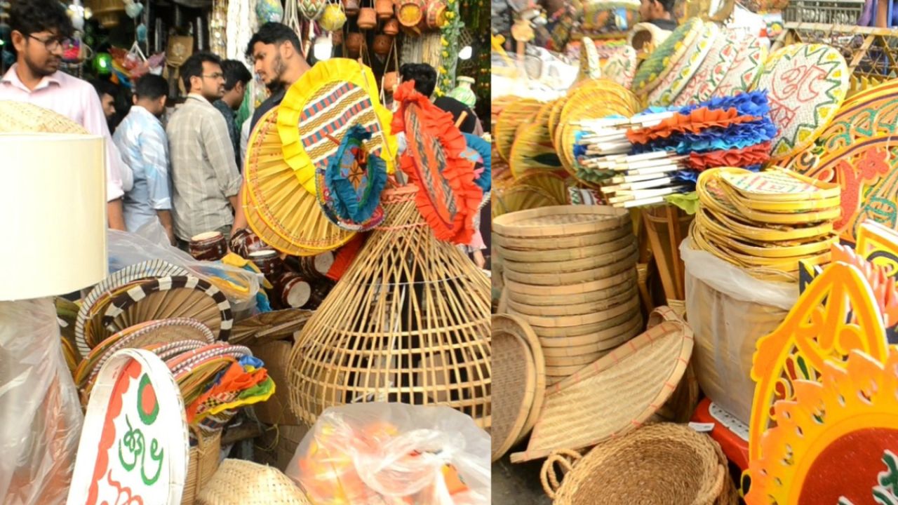 দোয়েল চত্বরে নববর্ষের রঙ: মাটির টানে ঐতিহ্যের কেনাকাটা