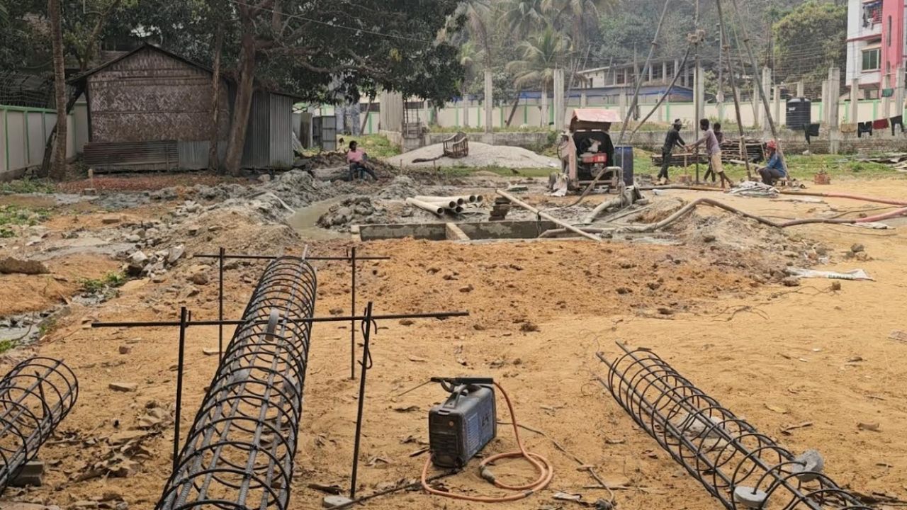 পাইলিং জালিয়াতি, ভাঙা পাথর-গ্রেডবিহীন রড