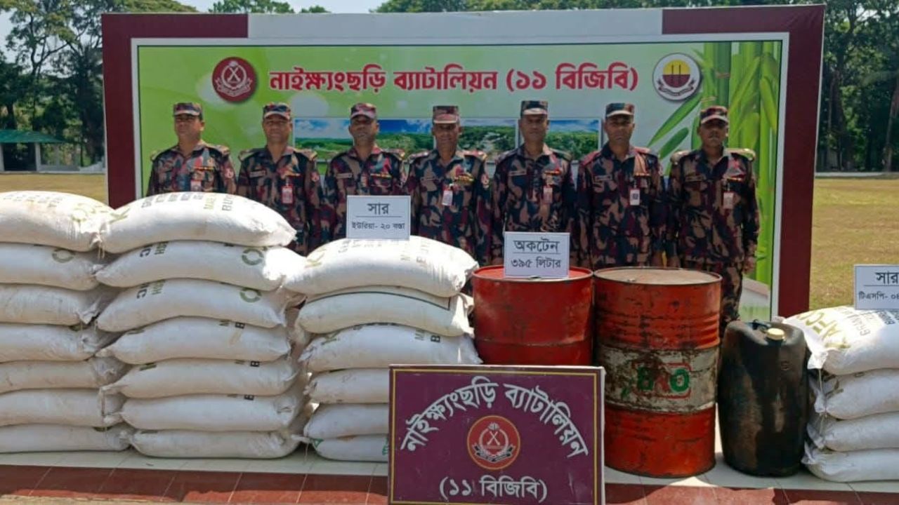 সীমান্তে বিজিবির সাঁড়াশি অভিযান, আটক ২