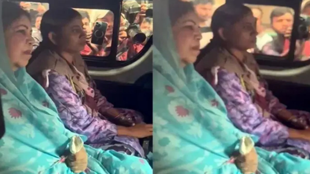 কারামুক্ত সাবেক স্পিকার শিরীন শারমিন