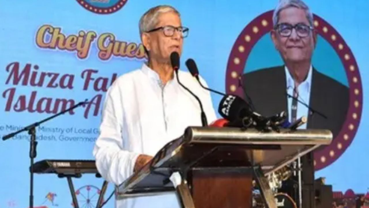 জনগণের ভাগ্য পরিবর্তনের কারিগর হতে চাই: মির্জা ফখরুল