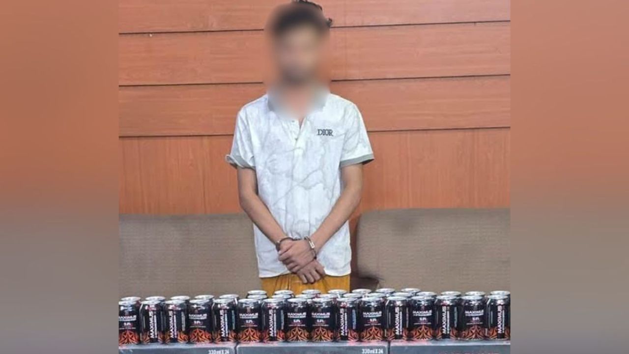 মাধবদীতে ৪৭০ ক্যান বিয়ারসহ যুবক গ্রেপ্তার