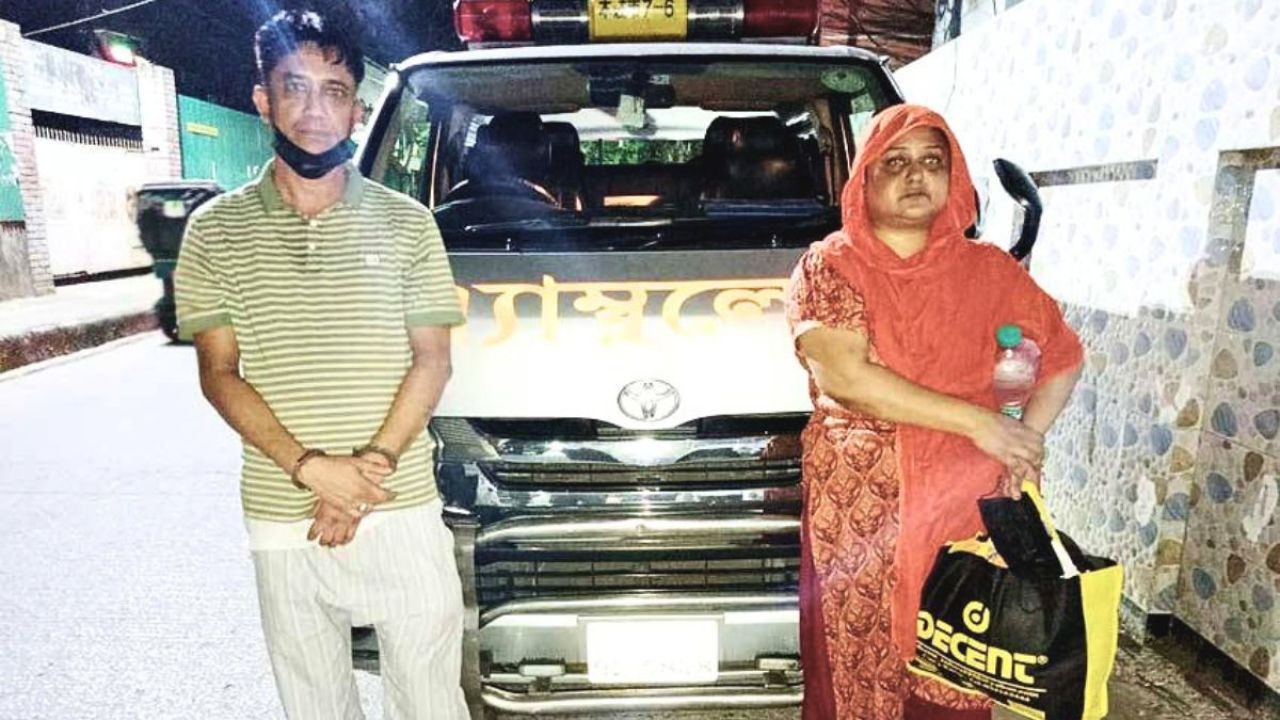 কক্সবাজারে অ্যাম্বুলেন্সে ইয়াবা পাচার, স্বামী-স্ত্রী আটক