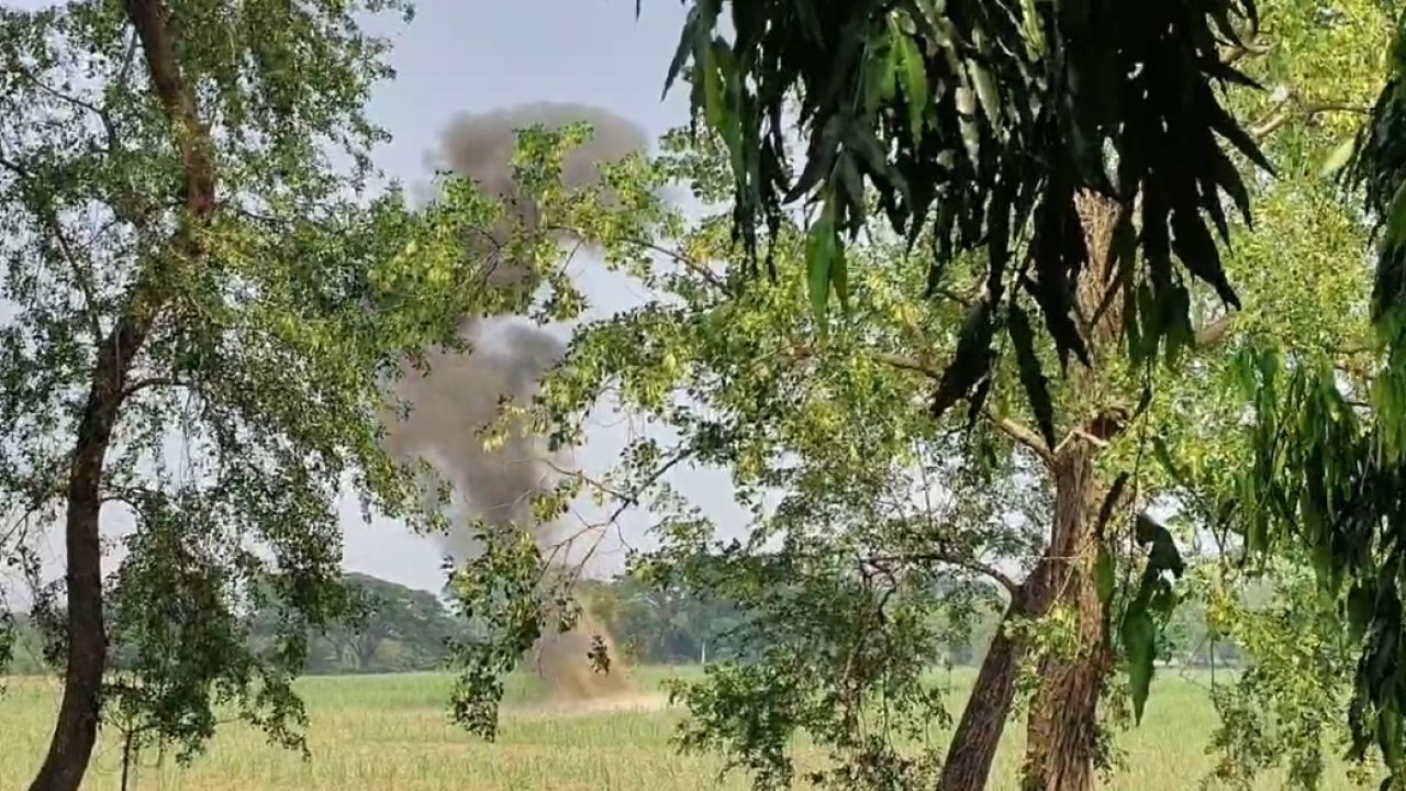 রাবির জিমনেশিয়াম এলাকায় উদ্ধার মুক্তিযুদ্ধের মর্টারশেল, নিয়ন্ত্রিত বিস্ফোরণে নিষ্ক্রিয়