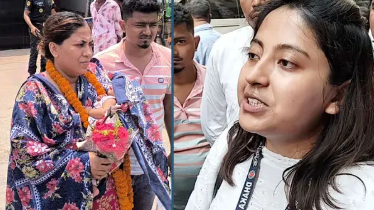 অবশেষে কোলের শিশুকে নিয়ে কারামুক্ত হলেন সেই নেত্রী