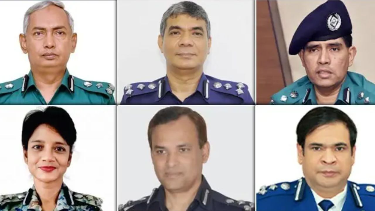 বিসিএস পুলিশ ক্যাডারের ১৩ ডিআইজিকে বাধ্যতামূলক অবসর