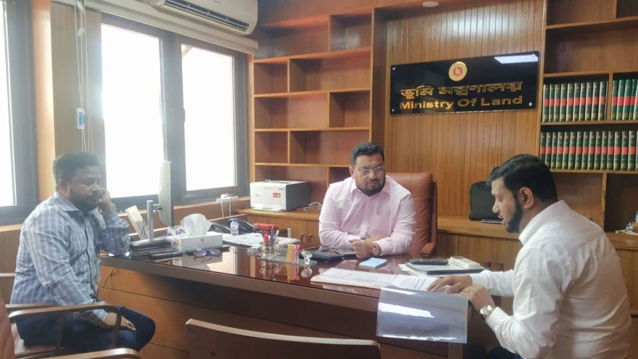 এক ইঞ্চি জমির রাজস্বও ফাঁকি দেওয়া যাবে না: ভূমি প্রতিমন্ত্রী