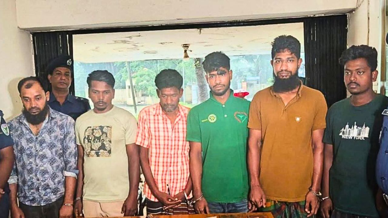 চুনারুঘাটে ট্রান্সফরমার চোর চক্রের ৬ সদস্য গ্রেপ্তার