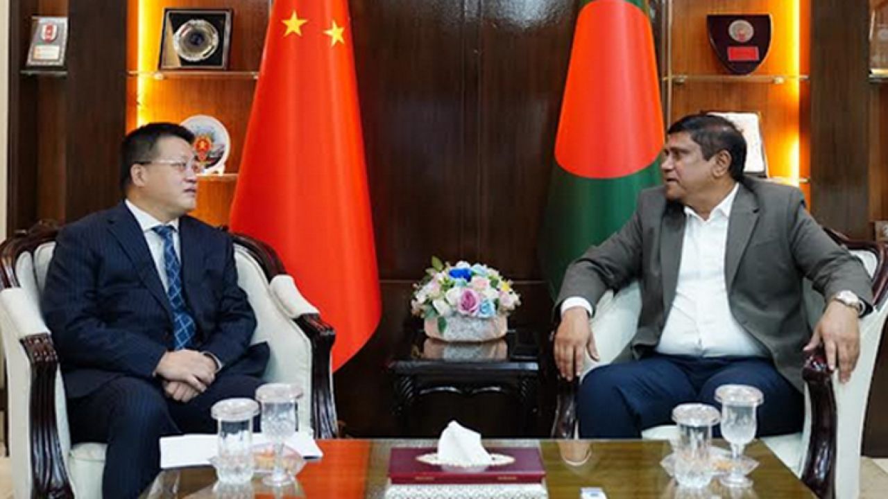প্রতিরক্ষা উপদেষ্টার সঙ্গে চীনা রাষ্ট্রদূতের সাক্ষাৎ