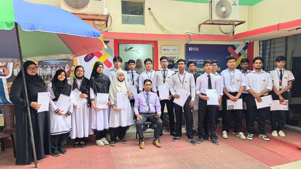 হোপ ইন্টারন্যাশনাল স্কুলে ও-লেভেল পরীক্ষা অনুষ্ঠিত