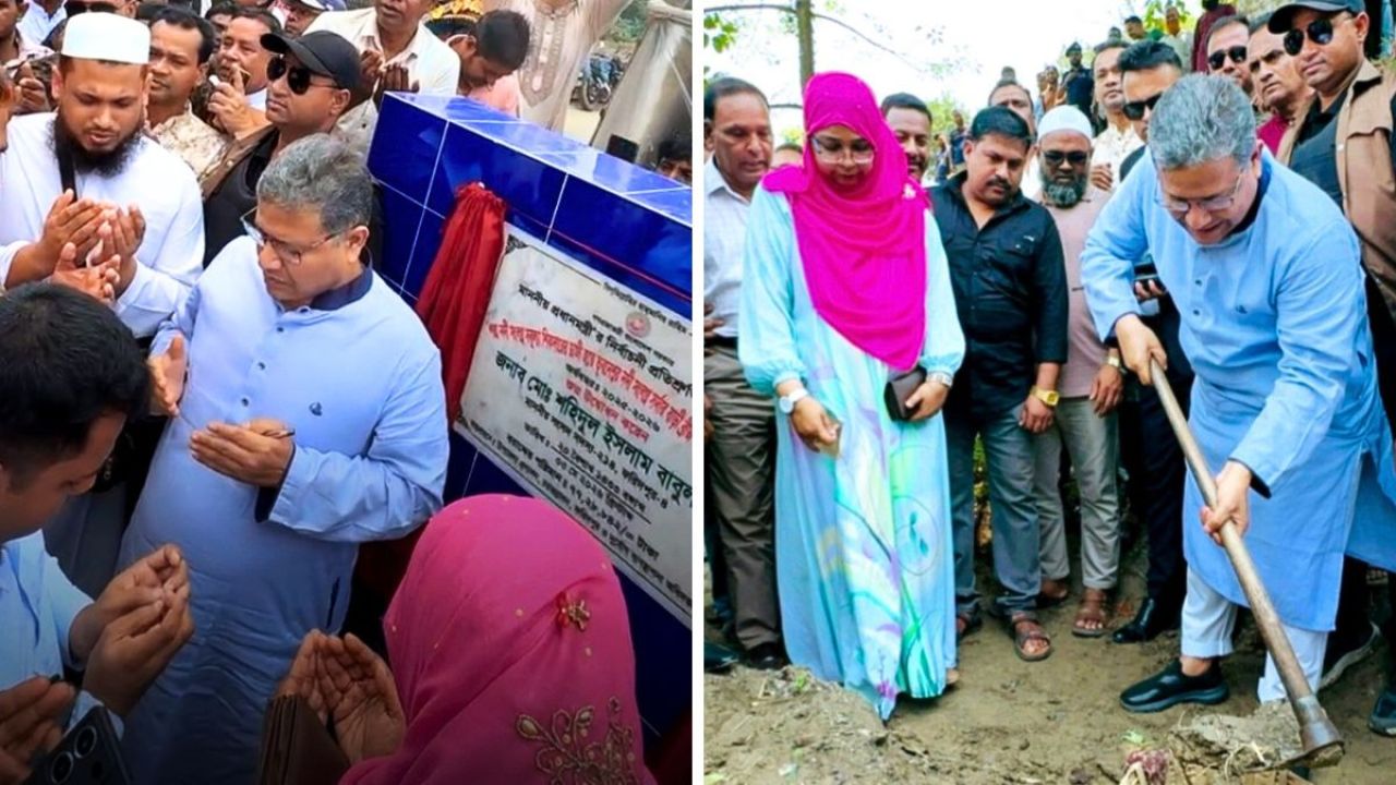 কৃষি ও পরিবেশ রক্ষায় চরভদ্রাসনে ৬ কিলোমিটার খাল খনন শুরু