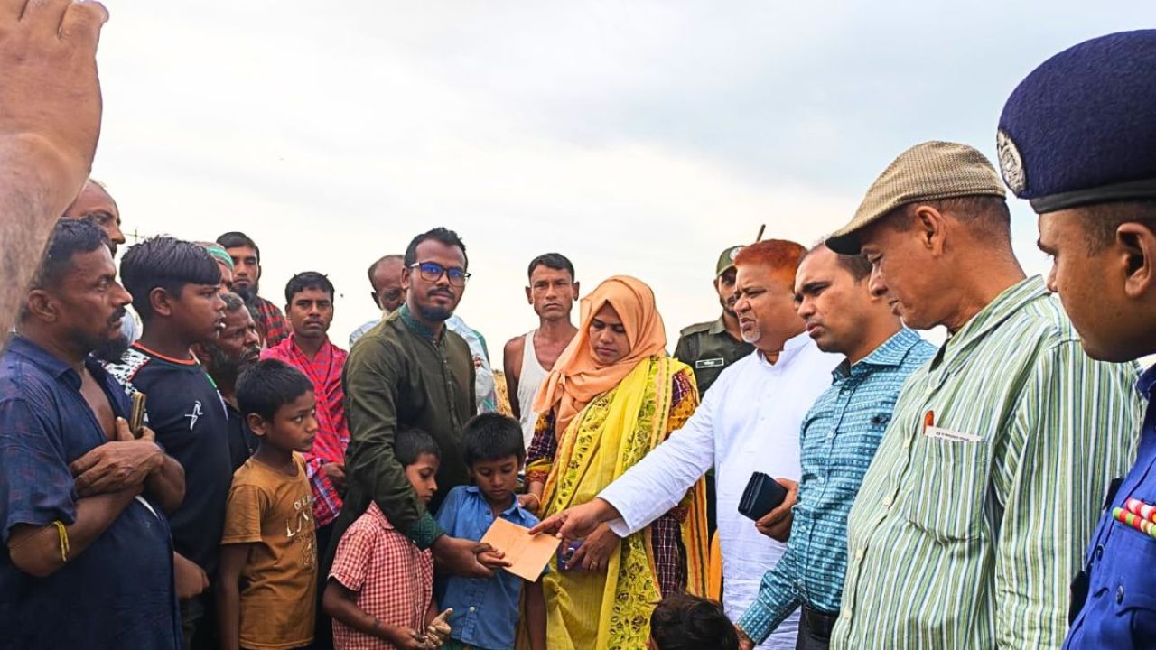 নাসিরনগরে ফসল হারিয়ে কৃষকের মৃত্যু, পাশে থাকার আশ্বাস এমপির
