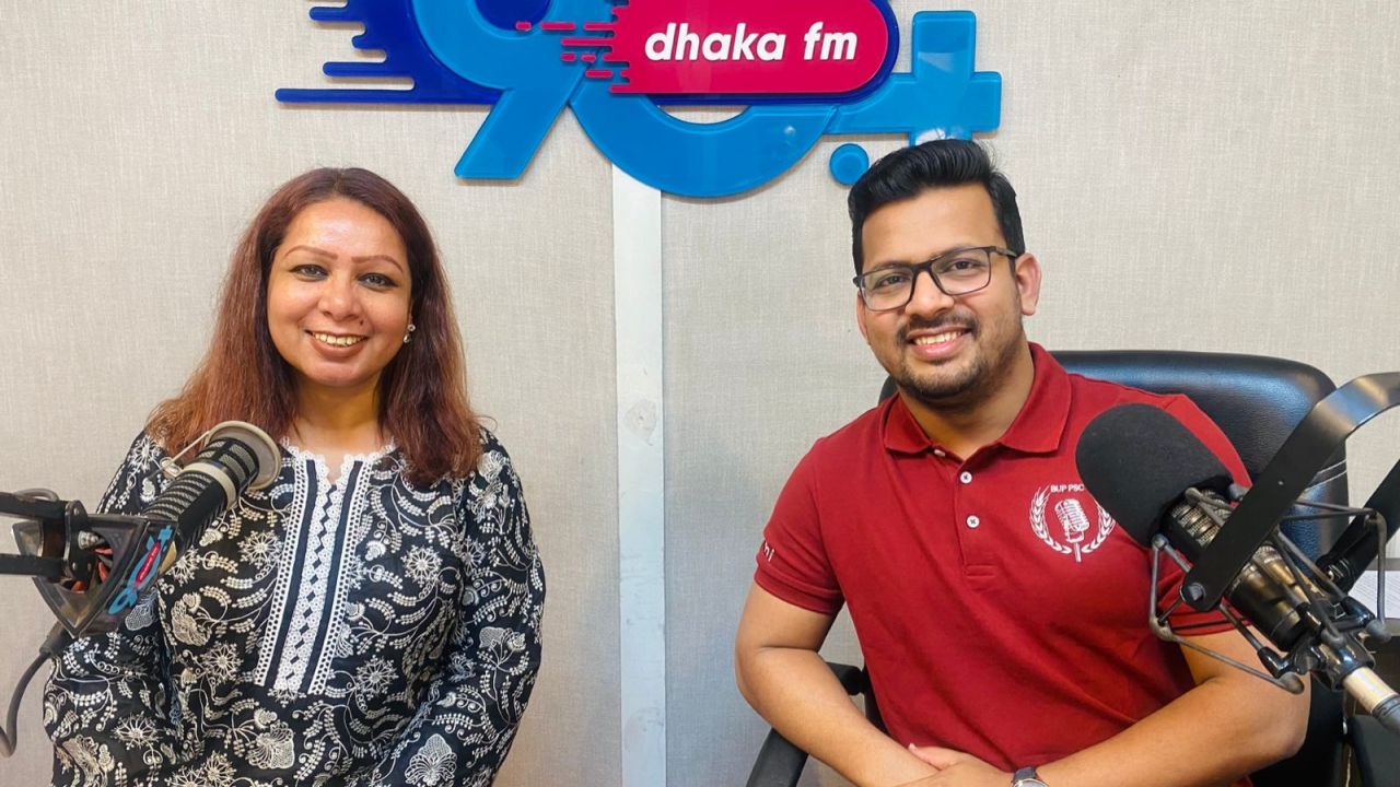 ‘লেটস গো উইথ আর জে হাসিব’ শোতে এলিজা