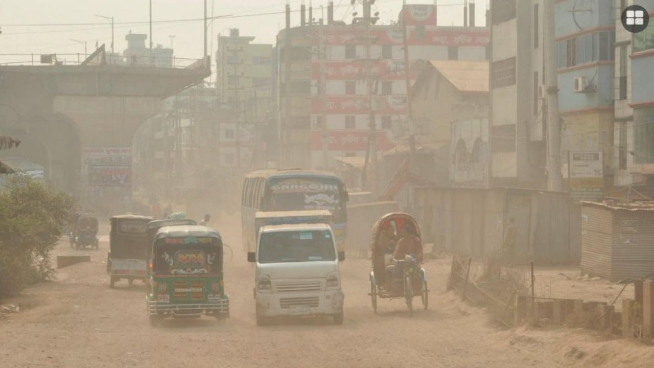 ঢাকার বাতাস ‘সতর্কতামূলক’ অবস্থানে 