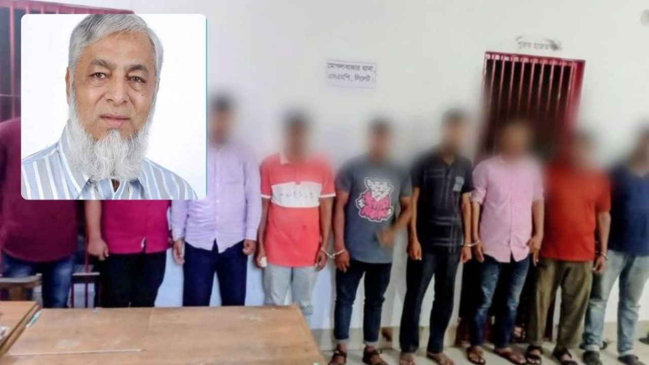 সিলেটে বিএনপি নেতার অর্ধকোটি টাকা ছিনতাইয়ের ঘটনায় গ্রেপ্তার ৯