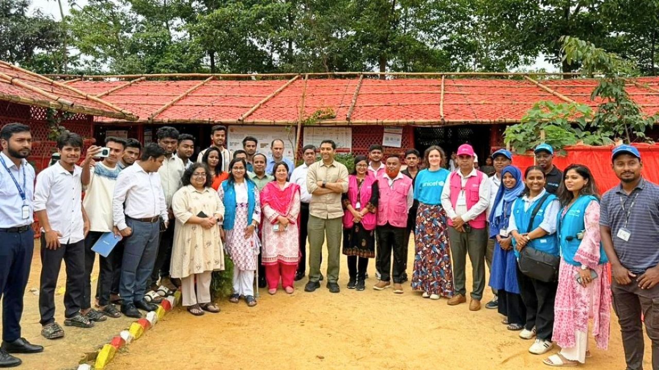 রোহিঙ্গা ক্যাম্পে পড়ানো হচ্ছে মিয়ানমারের পাঠ্যক্রম