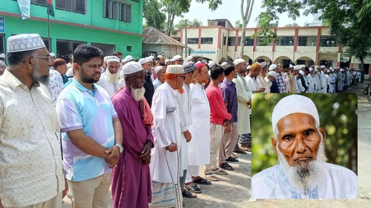 সাংবাদিক আশরাফুর রহমানের বাবার চিরবিদায়, দাফন সম্পন্ন