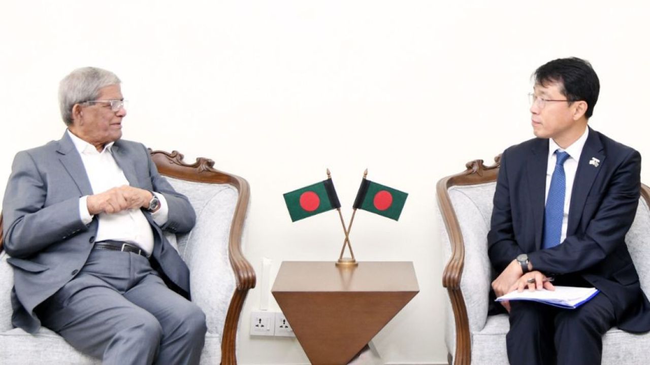 স্থানীয় সরকার মন্ত্রীর সঙ্গে কোইকার কান্ট্রি ডিরেক্টরের সৌজন্য সাক্ষাৎ