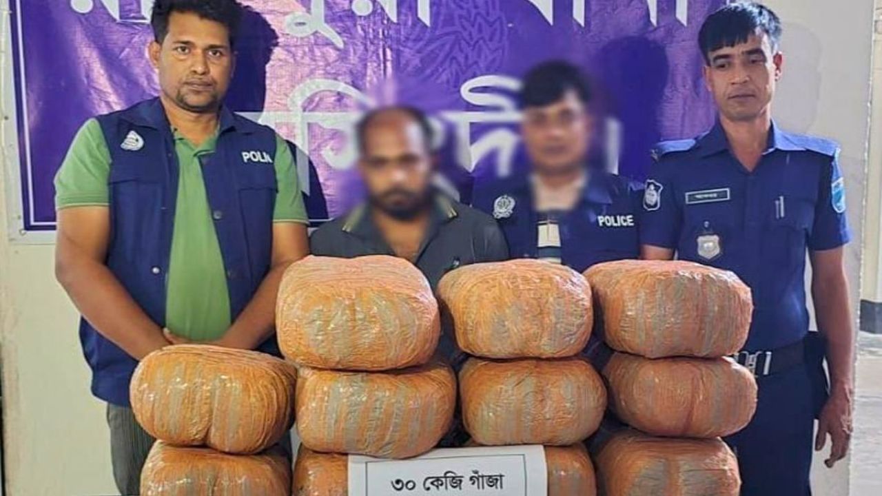 রায়পুরায় মাদকসহ ৩ কারবারি গ্রেপ্তার