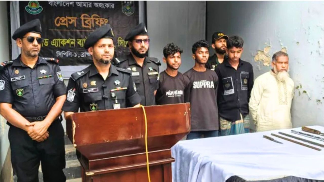  ব্রাহ্মণবাড়িয়ায় র‍্যাব সদস্যদের ওপর হামলা, আটক ৫
