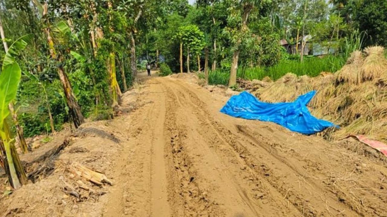 এলজিইডির সড়ক সংস্কারে অনিয়মের অভিযোগ