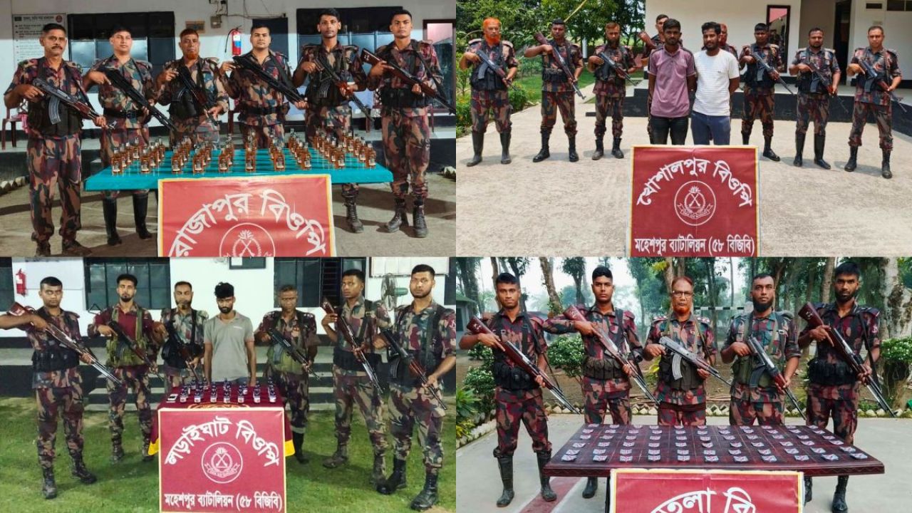 মহেশপুর সীমান্তে ১৬ দিনে আটক ২৩