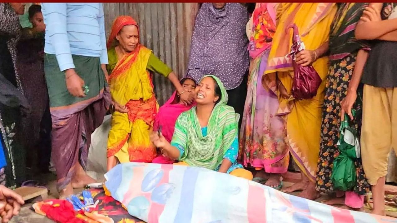 রাজবাড়ীতে বজ্রপাতে অন্তঃসত্ত্বা গৃহবধূর মৃত্যু