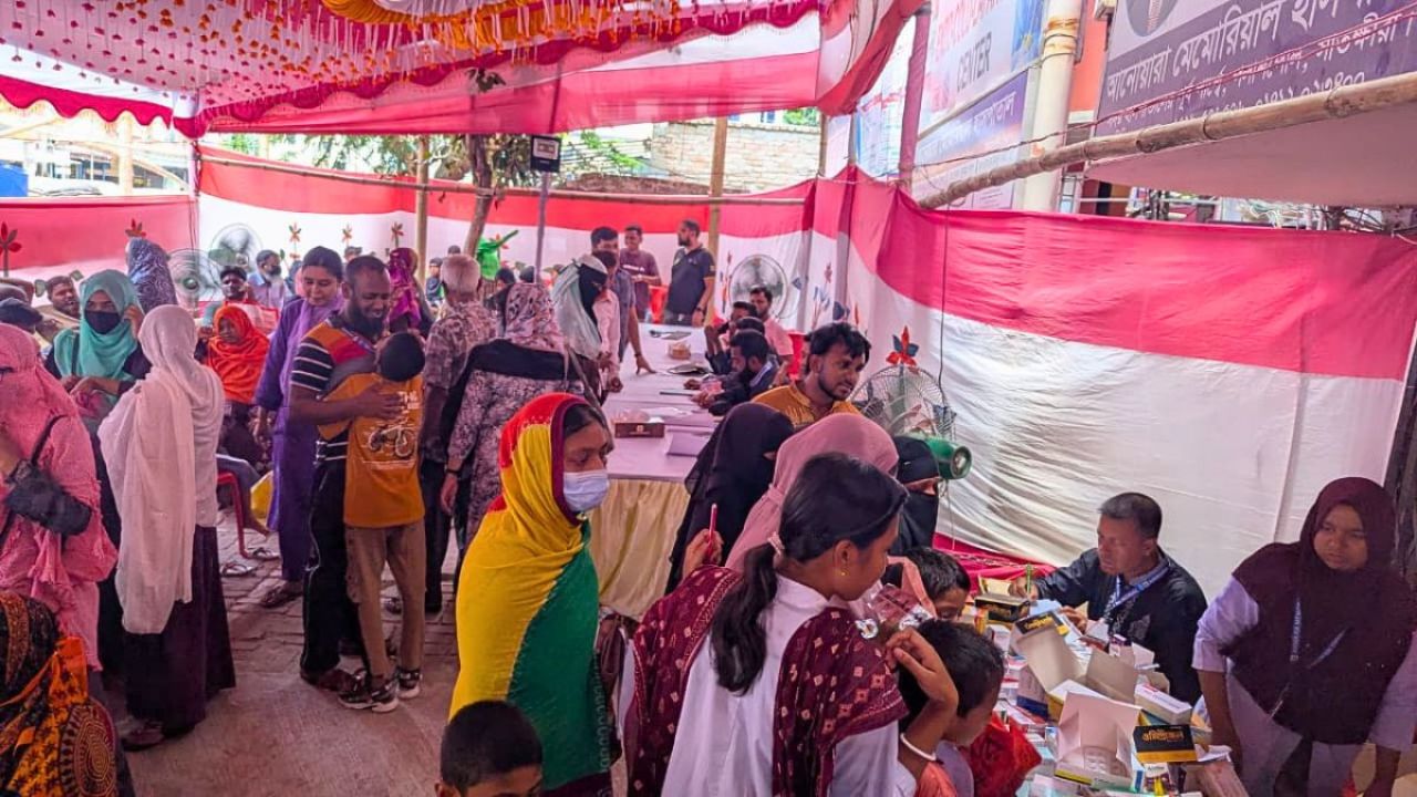 ডা. হাবিবুর রহমানের স্মরণে দিনব্যাপী মেডিকেল ক্যাম্প