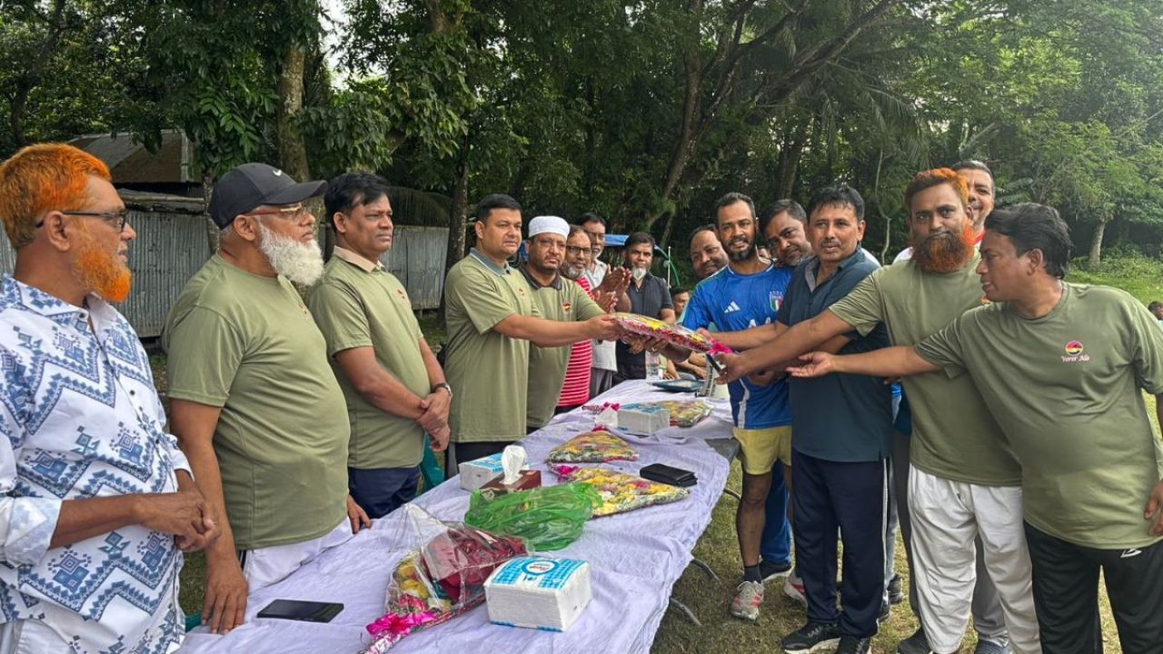 দোহারে পুলিশ কর্মকর্তার উদ্যোগে শরীরচর্চা সংগঠন