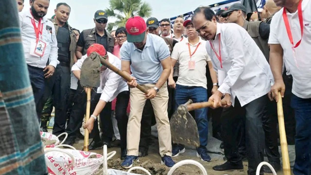 বাবার সেই ‘ধরার খাল’ পুনঃখননে প্রধানমন্ত্রী