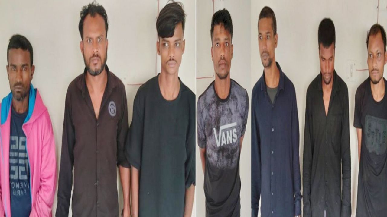 সিলেটে চাকুসহ ৭ ছিনতাইকারী গ্রেপ্তার