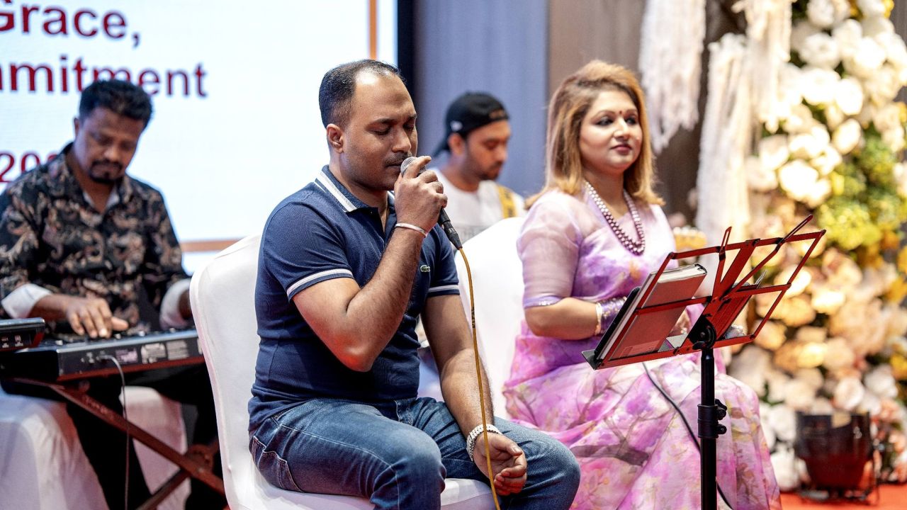স্টেজ শোতে একসঙ্গে দিঠি-অপু