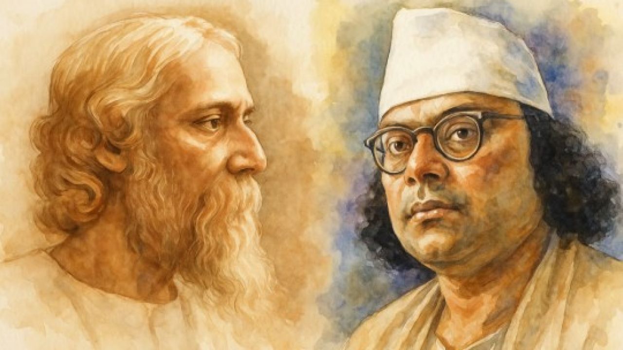 নজরুলকে কি থামিয়ে দিতে চেয়েছিলেন রবীন্দ্রনাথ?