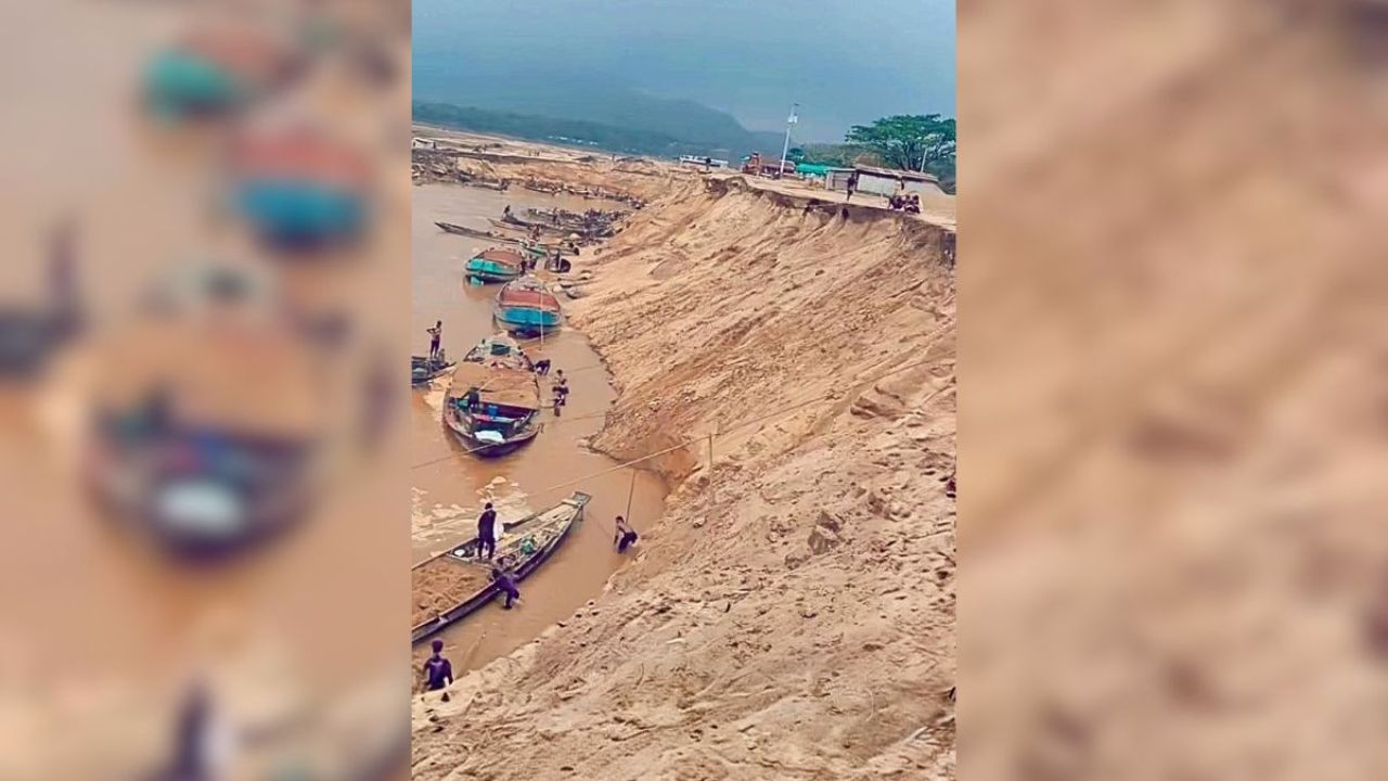 সিন্ডিকেটের কবলে যাদুকাটা নদী