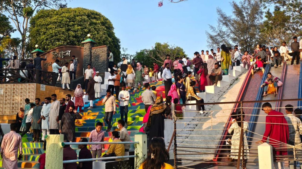 ঈদের ছুটিতে পর্যটক বরণে প্রস্তুত বান্দরবান