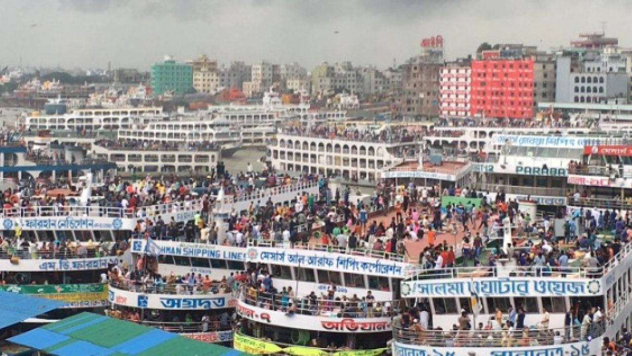সদরঘাটে লঞ্চ চলাচল বন্ধ